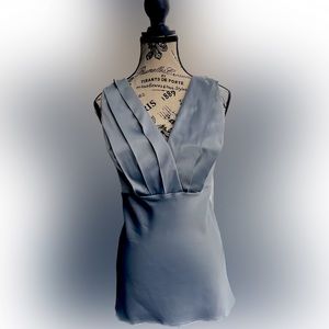 Women’s silver size 12 sleeveless blouse